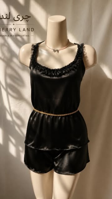 لباس خواب ساتن ابریشم درجه
